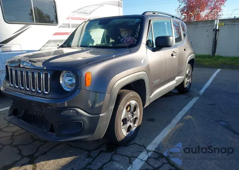 2018 Jeep Renegade Sport 4X4 from USA, damaged, VIN ZACCJBABXJPH46988